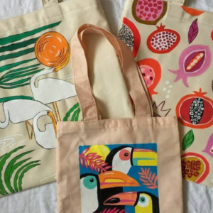 Tote Bag Painting