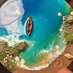 Resin Seascape Making