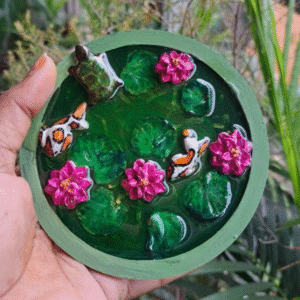 Resin Lotus Pond