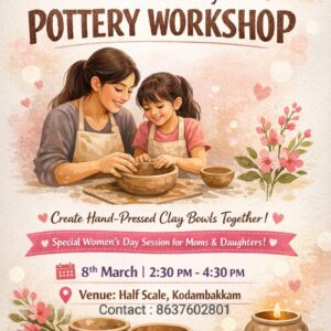 Women’s Day -Pottery Workshop